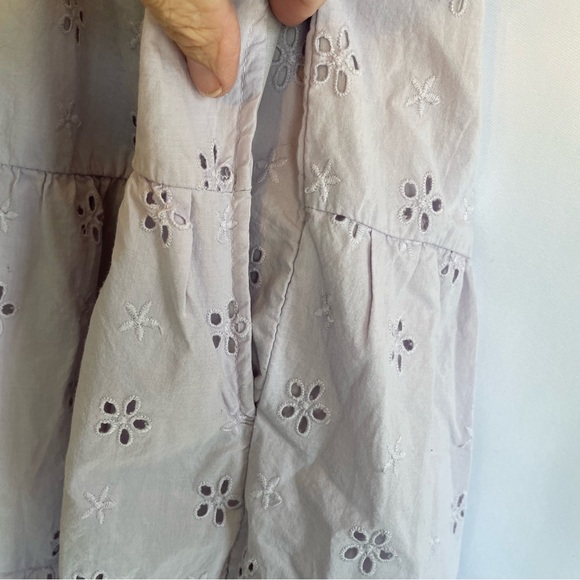 Y2K Hollister Babydoll Mini Dress Lilac With Open Back Women Med Trendy Summer - Picture 3 of 10